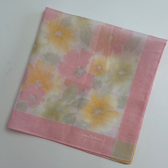 Pierre Balmain Floral Scarf